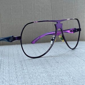 Trance TN Eyeglasses Sunglasses Frame Purple Tone Glasses Metal Frame only